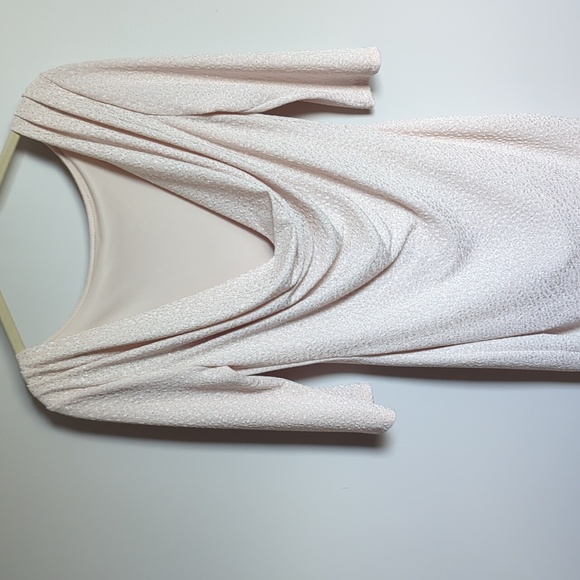 Off-white sparkling evening dress - Picture 3 of 8